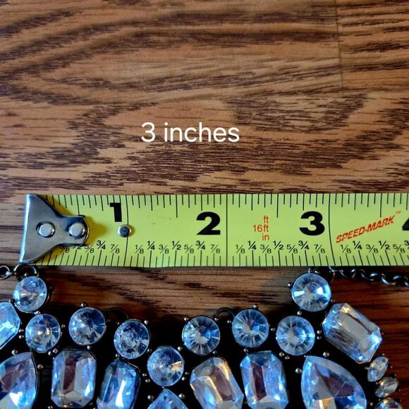 J. CREW Crystal Vintage Statement Necklace STATEMENT MAKING! - Picture 10 of 13